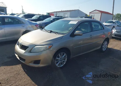 2010 Toyota Corolla Xle из США, поврежденный, VIN 1NXBU4EE9AZ259309